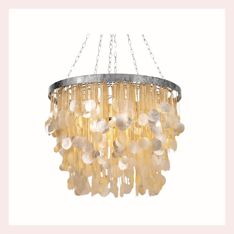 White Coral Branch Chandelier