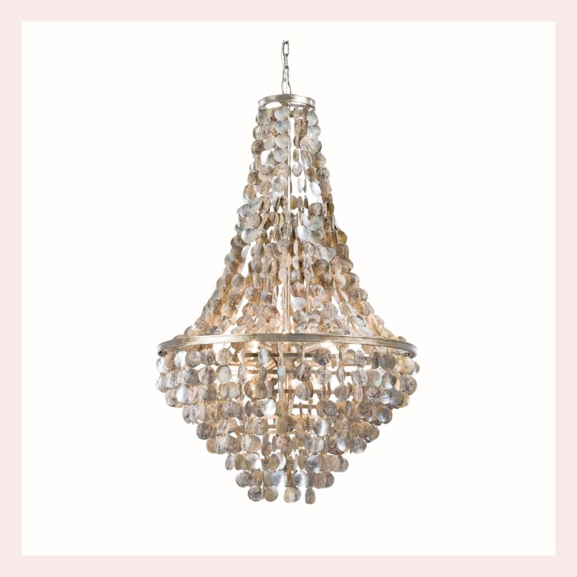 White Coral Branch Chandelier