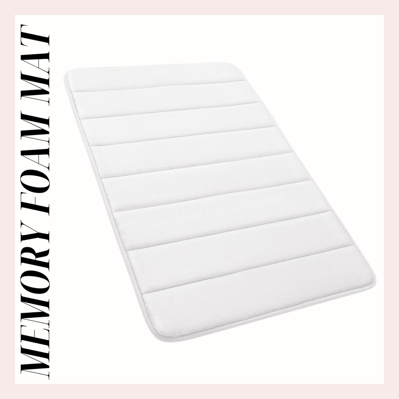 MEMORY foam bath mat