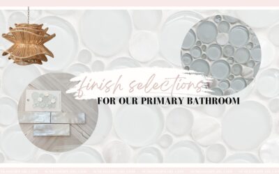 finish selections for our primary bathroom