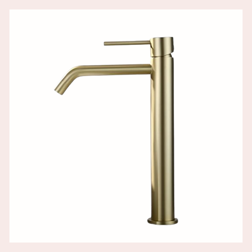 Brushed Gold Sink Faucet